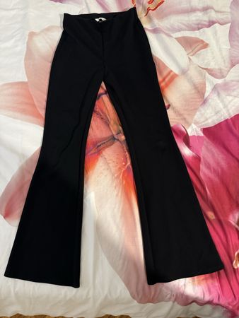 Pantalon noir, wide leg « H&M »